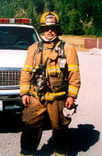 Santa Randy Firefighter